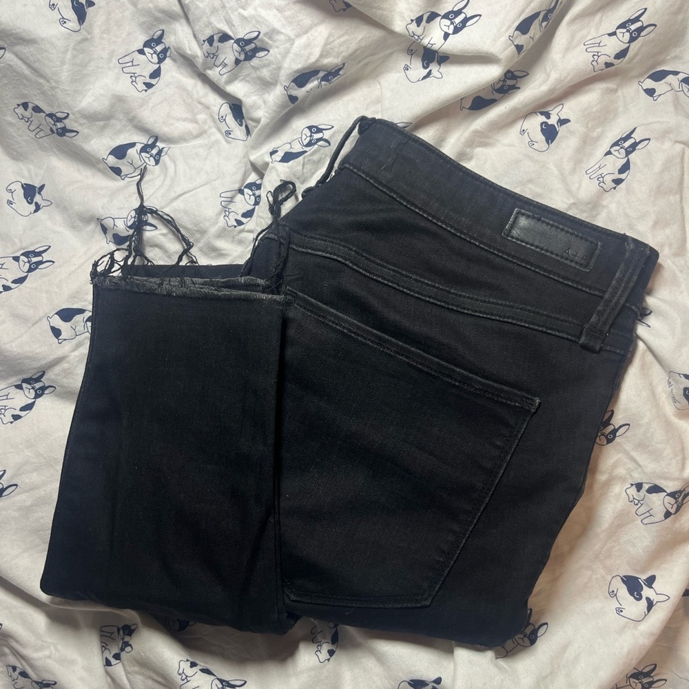 nwot A&F ankle ripped jeans